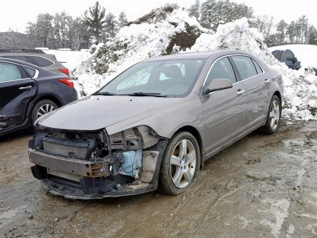 1G1ZC5E01CF337467 - 2012 CHEVROLET MALIBU 1LT ყავისფერი ფოტო 2