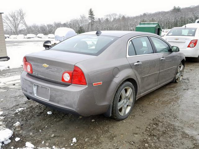 1G1ZC5E01CF337467 - 2012 CHEVROLET MALIBU 1LT ყავისფერი ფოტო 4
