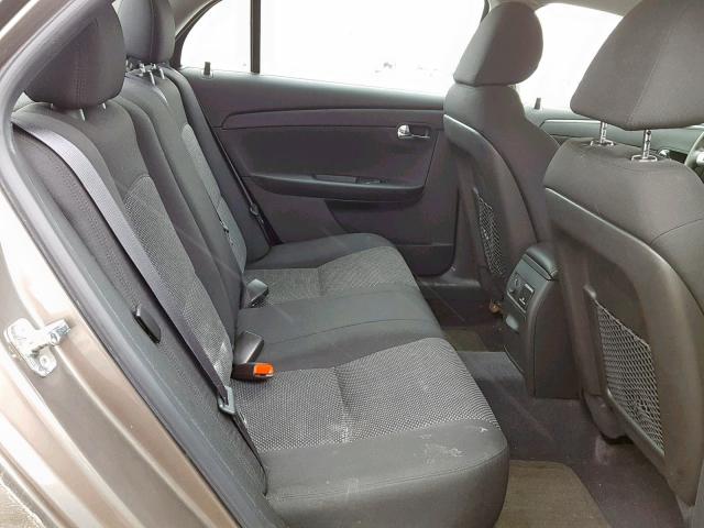 1G1ZC5E01CF337467 - 2012 CHEVROLET MALIBU 1LT ყავისფერი ფოტო 6