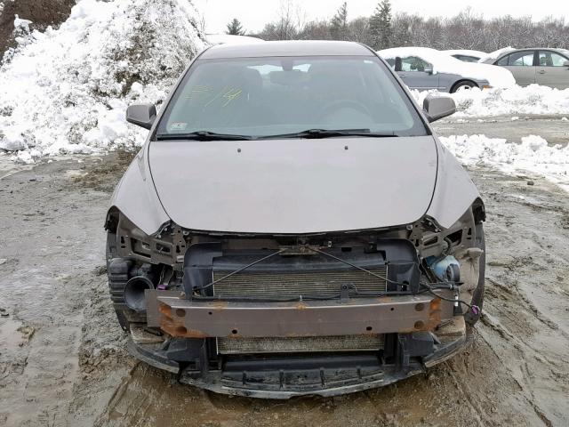 1G1ZC5E01CF337467 - 2012 CHEVROLET MALIBU 1LT ყავისფერი ფოტო 9