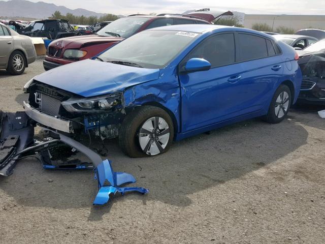 KMHC65LC9JU059536 - 2018 HYUNDAI IONIQ BLUE BLUE photo 2