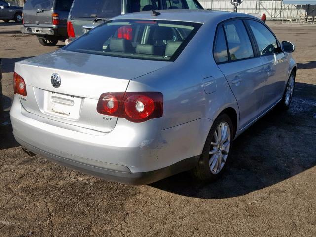 3VWRA71K78M170648 - 2008 VOLKSWAGEN JETTA WOLF SILVER photo 4