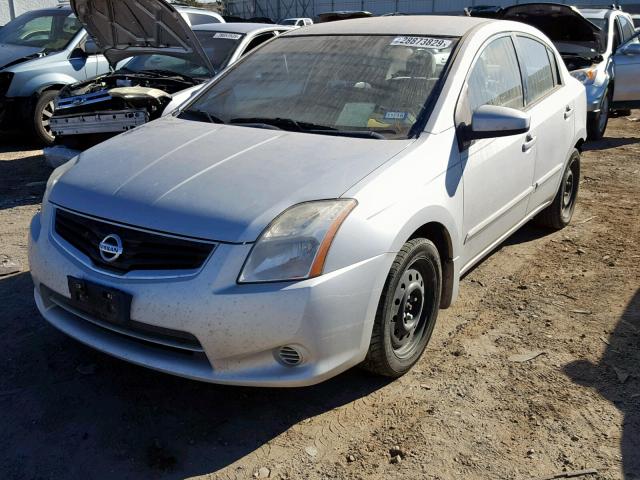 3N1AB6AP5CL731790 - 2012 NISSAN SENTRA 2.0 SILVER photo 2