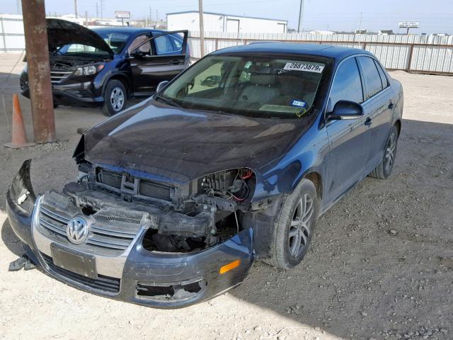 3VWDT81K86M739482 - 2006 VOLKSWAGEN JETTA TDI BLUE photo 2