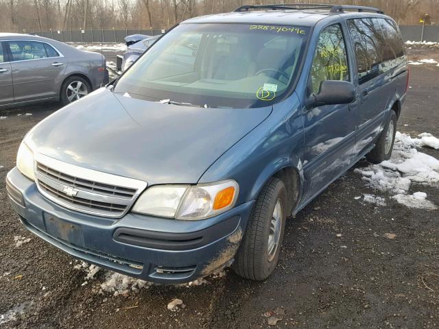 1GNDV23E55D121278 - 2005 CHEVROLET VENTURE LS GREEN photo 2