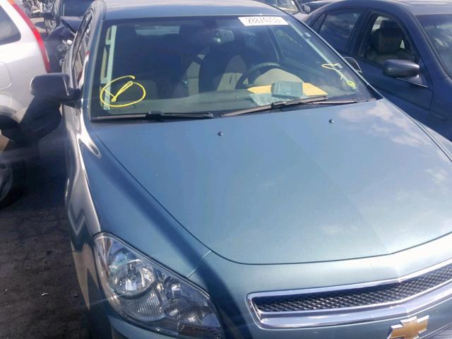 1G1ZG57B69F247193 - 2009 CHEVROLET MALIBU LS GREEN photo 1