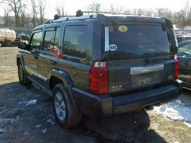 1J8HG58206C143239 - 2006 JEEP COMMANDER CHARCOAL photo 3