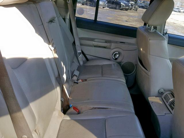 1J8HG58206C143239 - 2006 JEEP COMMANDER CHARCOAL photo 6