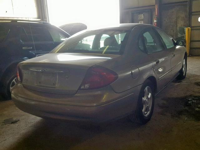 1FAFP55273G273807 - 2003 FORD TAURUS SES TAN photo 4