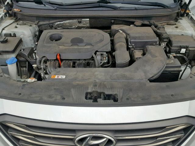 5NPE34AFXFH052433 - 2015 HYUNDAI SONATA SPO SILVER photo 7