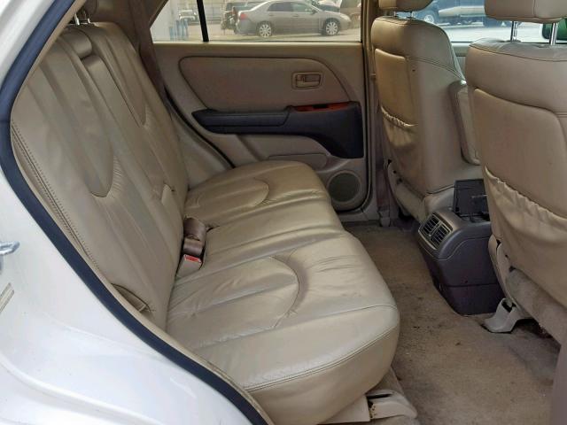 JT6HF10U0X0037108 - 1999 LEXUS RX 300 CREAM photo 6