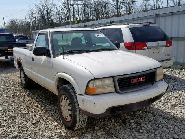 1GTDT14X0X8507885 - 1999 GMC SONOMA WHITE photo 1