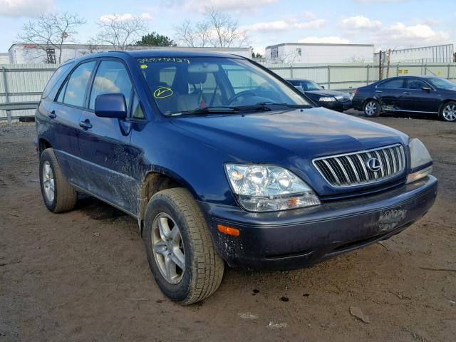 JTJHF10U410192676 - 2001 LEXUS RX 300 BLUE photo 1