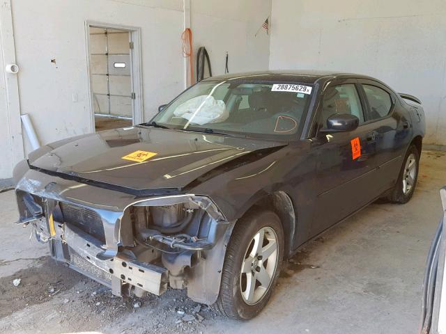 2B3CA3CV6AH107670 - 2010 DODGE CHARGER SX BLACK photo 2