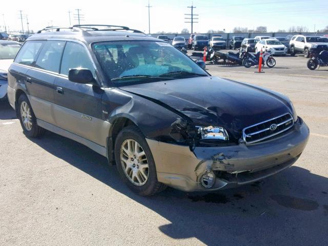 4S3BH896717638648 - 2001 SUBARU LEGACY OUT GRAY photo 1