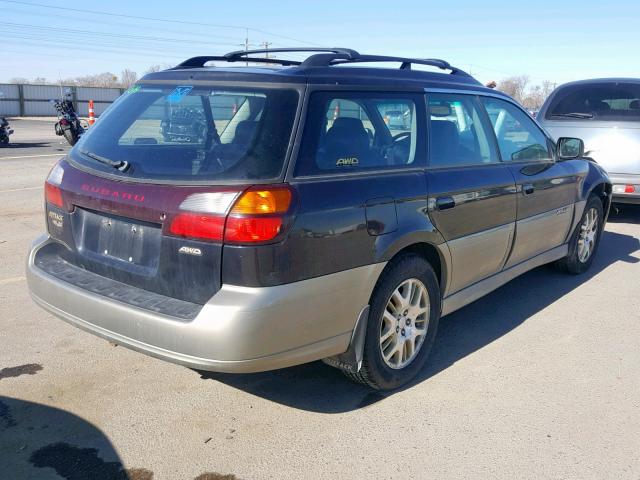 4S3BH896717638648 - 2001 SUBARU LEGACY OUT GRAY photo 4