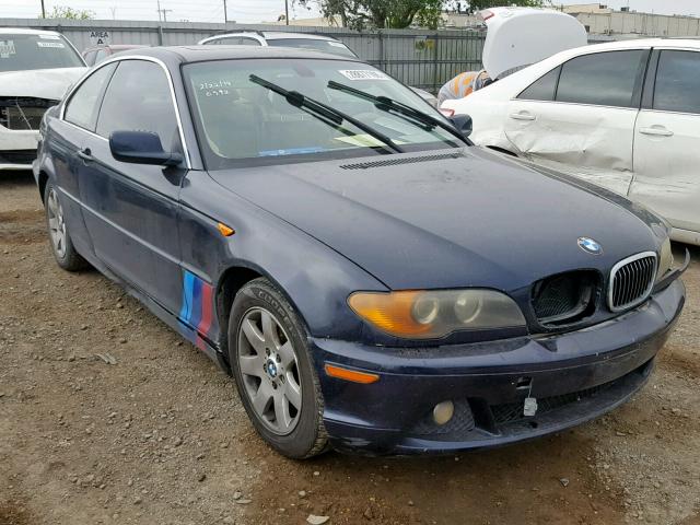WBABD334X4PL00992 - 2004 BMW 325 CI BLUE photo 1