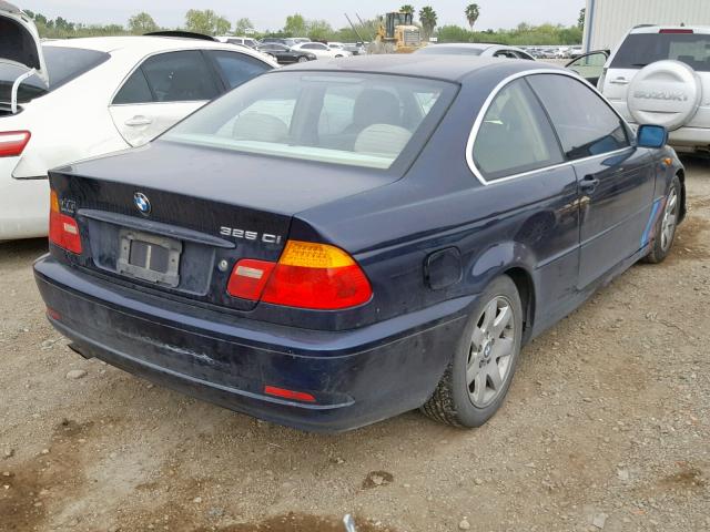 WBABD334X4PL00992 - 2004 BMW 325 CI BLUE photo 4