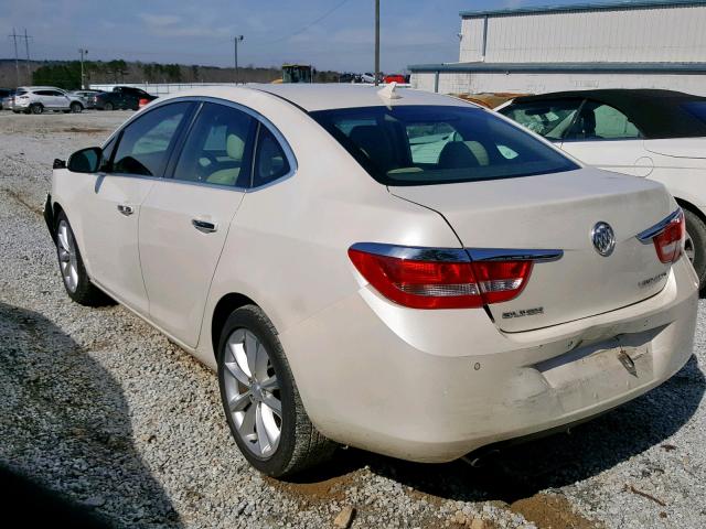 1G4PS5SK9C4157099 - 2012 BUICK VERANO WHITE photo 3