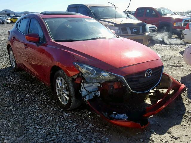 3MZBM1L79FM146363 - 2015 MAZDA 3 TOURING RED photo 1