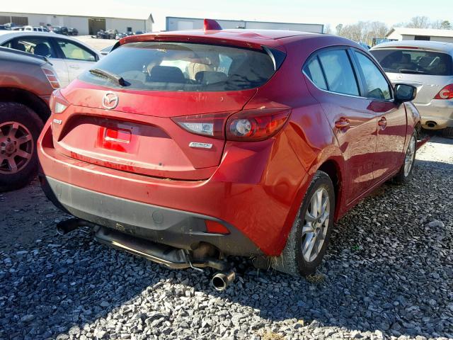 3MZBM1L79FM146363 - 2015 MAZDA 3 TOURING RED photo 4