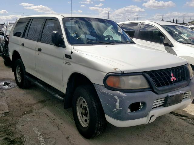 JA4LS21H71P032213 - 2001 MITSUBISHI MONTERO SP WHITE photo 1