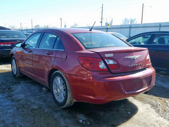 1C3LC56K47N533710 - 2007 CHRYSLER SEBRING TO RED photo 3