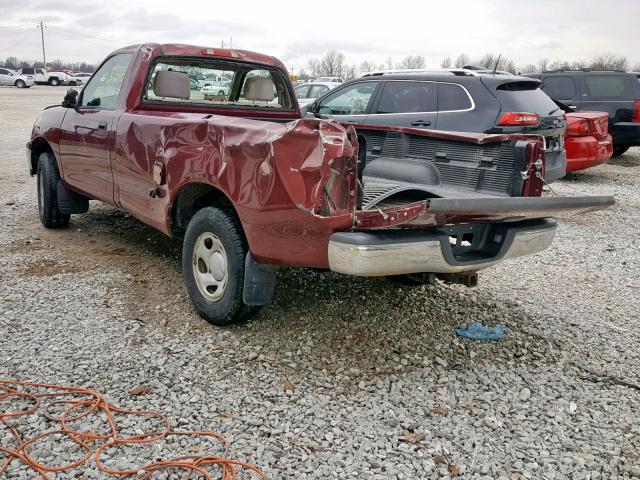 5TBKT42116S484823 - 2006 TOYOTA TUNDRA RED photo 3