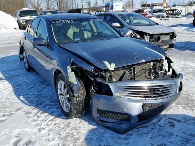 JNKCV61F59M350569 - 2009 INFINITI G37 BLUE photo 1