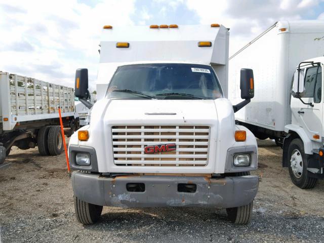 1GDJ6C1345F530033 - 2005 GMC C6500 C6C0 WHITE photo 9