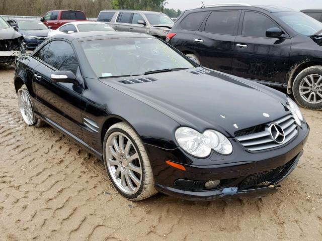 WDBSK75F94F070557 - 2004 MERCEDES-BENZ SL 500 BLACK photo 1