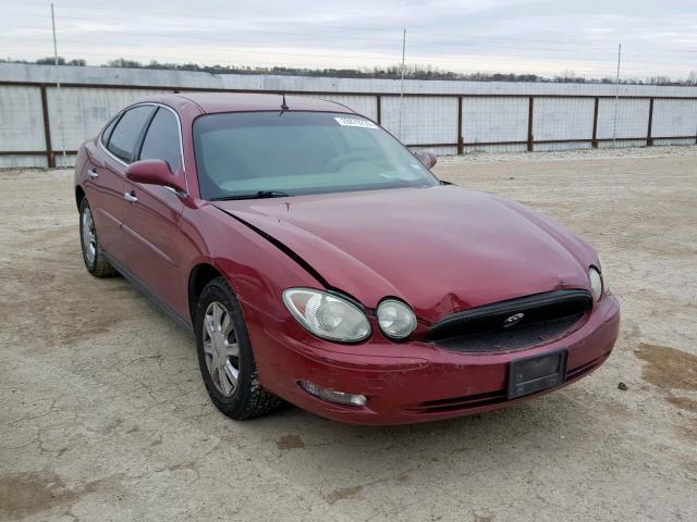 2G4WC532051193026 - 2005 BUICK LACROSSE C RED photo 1