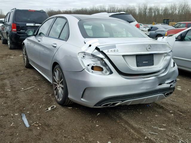 55SWF6EB7GU137761 - 2016 MERCEDES-BENZ C 450 4MAT SILVER photo 4