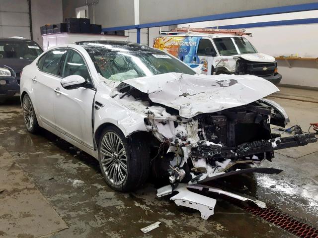 KNALN4D77G5207900 - 2016 KIA CADENZA LU WHITE photo 1