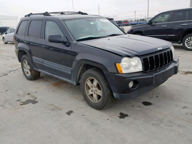 1J4GR48K76C115116 - 2006 JEEP GRAND CHER BLACK photo 1