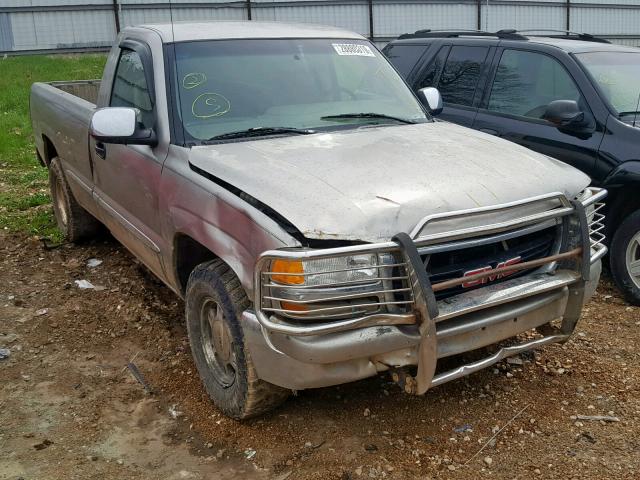 1GTEK14T5YZ155550 - 2000 GMC NEW SIERRA BEIGE photo 1