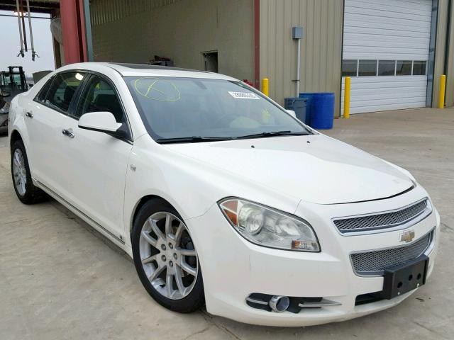 1G1ZK577084260607 - 2008 CHEVROLET MALIBU LTZ WHITE photo 1