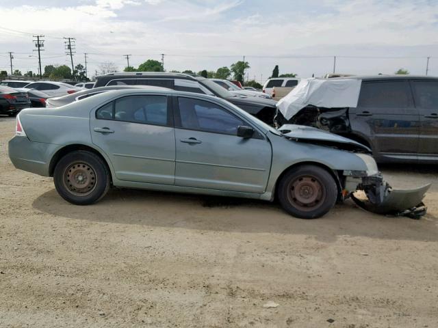 3FAFP06Z66R197718 - 2006 FORD FUSION S GREEN photo 10