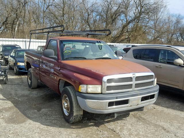 3B7KC26Z6YM208054 - 2000 DODGE RAM 2500 BURGUNDY photo 1