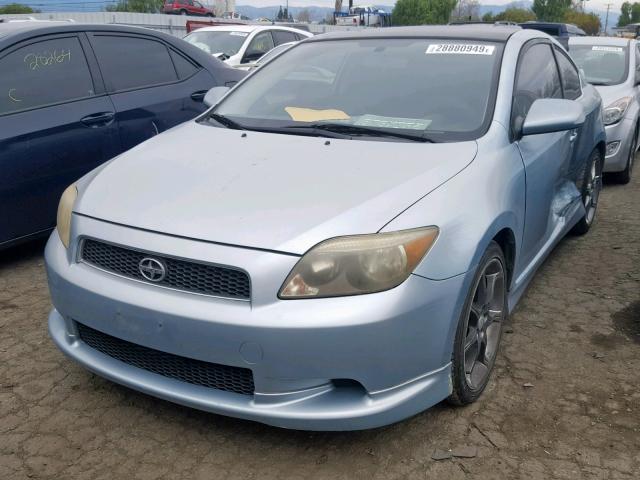 JTKDE167960094006 - 2006 TOYOTA SCION TC ლურჯი ფოტო 2