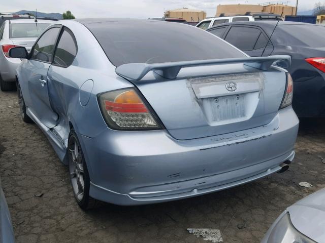 JTKDE167960094006 - 2006 TOYOTA SCION TC ლურჯი ფოტო 3
