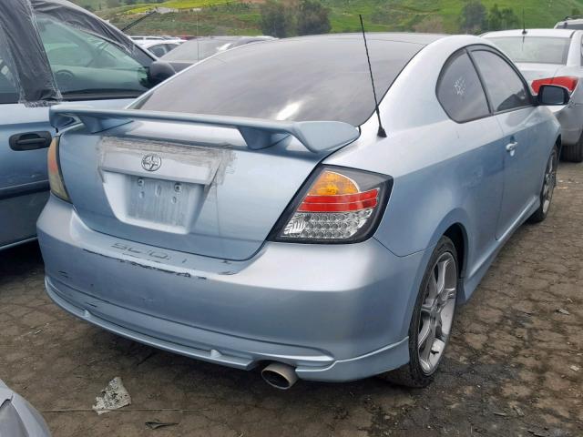 JTKDE167960094006 - 2006 TOYOTA SCION TC ლურჯი ფოტო 4