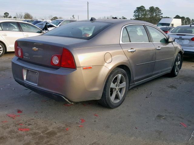 1G1ZC5E03CF133284 - 2012 CHEVROLET MALIBU 1LT 棕色 照片 4