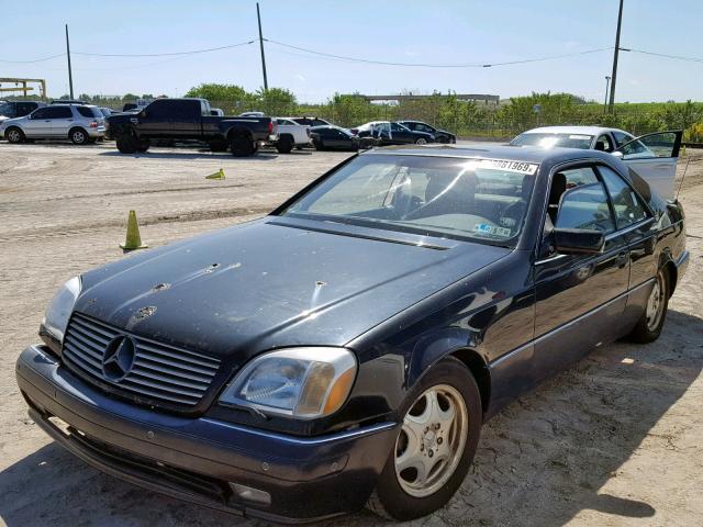 WDBGA70G3VA359649 - 1997 MERCEDES-BENZ S 500 BLACK photo 2