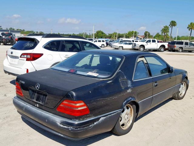 WDBGA70G3VA359649 - 1997 MERCEDES-BENZ S 500 BLACK photo 4