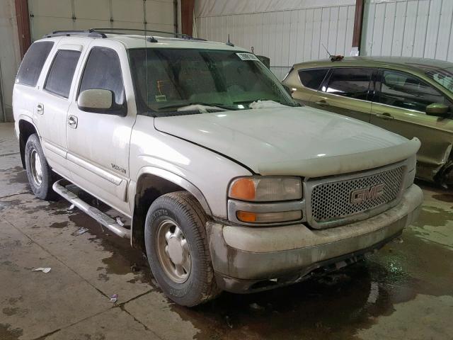 1GKEK13Z53R173775 - 2003 GMC YUKON WHITE photo 1