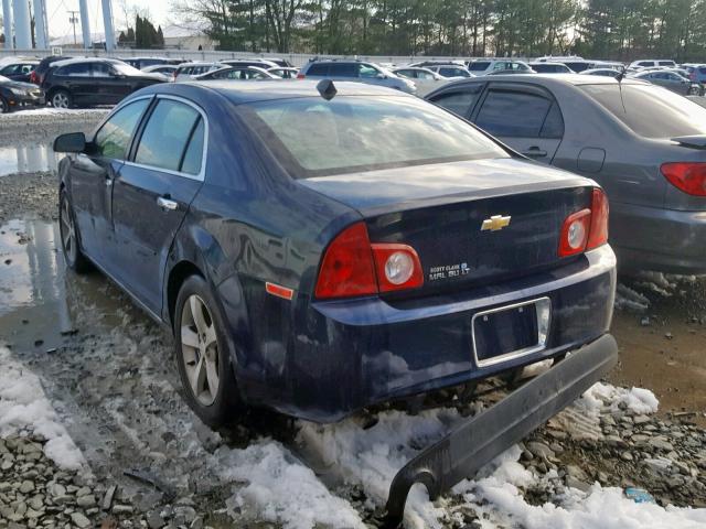 1G1ZC5E02CF242089 - 2012 CHEVROLET MALIBU 1LT BLUE photo 3