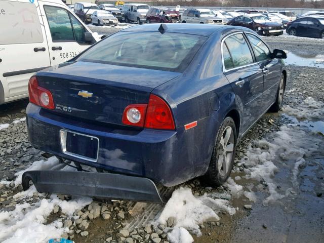 1G1ZC5E02CF242089 - 2012 CHEVROLET MALIBU 1LT BLUE photo 4