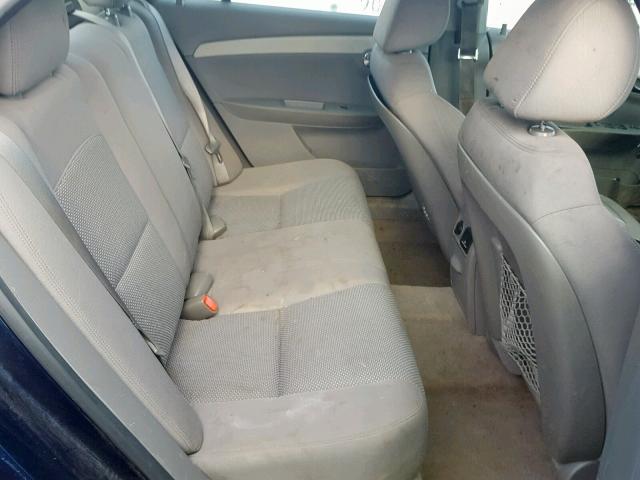 1G1ZC5E02CF242089 - 2012 CHEVROLET MALIBU 1LT BLUE photo 6