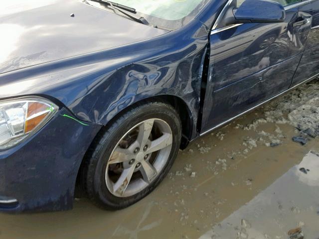 1G1ZC5E02CF242089 - 2012 CHEVROLET MALIBU 1LT BLUE photo 9